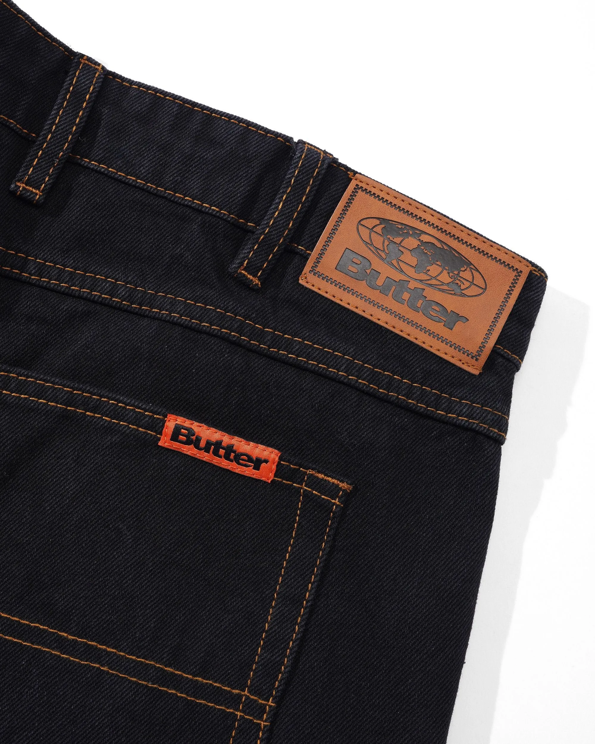 Butter Denim Baggy Shorts
