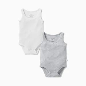 Sleeveless Bodysuit 2 Pack